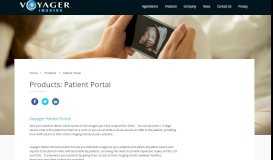 
							         Patient Portal - Voyager Imaging								  
							    