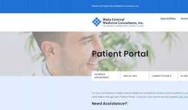 
							         Patient Portal - Wake Internal Medicine								  
							    