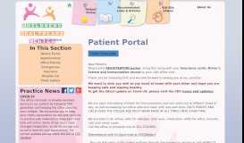 
							         Patient Portal | Waldorf, MD | Children's Healthcare Center								  
							    