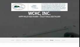 
							         Patient Portal | WCHC, Inc.								  
							    