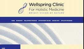 
							         Patient Portal - Wellspring Clinic for Holistic Medicine								  
							    