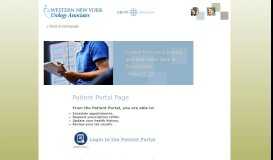 
							         Patient Portal - Western New York Urology								  
							    