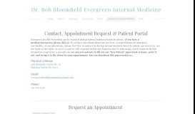 
							         Patient Portal - Winston-Salem - Dr. Bob Bloomfield Evergreen Internal ...								  
							    