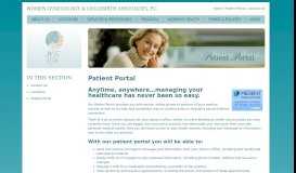 
							         Patient Portal - Women Gynecology and Childbirth Associates, P.C.								  
							    