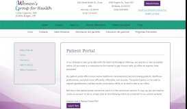 
							         Patient Portal | Women's Group for Health | Berkeley & Hercules, CA								  
							    