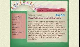 
							         Patient Portal - Woodhaven Pediatrics								  
							    