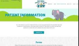 
							         Patient Portal - Zoo Crew Pediatric Dentistry								  
							    