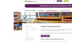 
							         Patient portal/records • SoHum Health - Jerold Phelps Community ...								  
							    