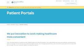 
							         Patient Portals - Baylor Scott & White Health								  
							    