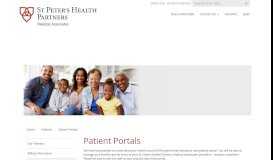
							         Patient Portals - St. Peter's Health Partners Medical Associates ...								  
							    
