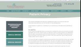 
							         Patient Privacy - Palm Beach Gardens Gardens Dermatology ...								  
							    