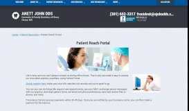 
							         Patient Reach Portal - Dentist in Chevy Chase								  
							    