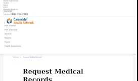 
							         Patient Records | Cardondelet Health Network - Carondelet Health ...								  
							    