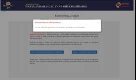 
							         Patient Registration - MMCC								  
							    