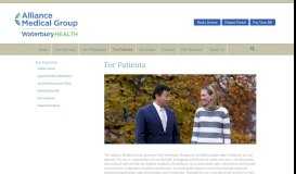 
							         Patient Resources - Alliance Medical Group								  
							    