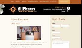 
							         Patient Resources - AllPhases Dermatology								  
							    