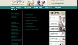 
							         Patient Resources - Bayview Physicians Group - Primary Care, Urgent ...								  
							    