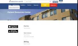 
							         Patient Resources Center - Middletown Medical								  
							    
