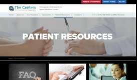 
							         Patient Resources - Chesapeake Orthopaedic & Sports Medicine Center								  
							    
