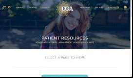 
							         Patient Resources • Dermatology Group of Arkansas								  
							    