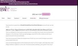 
							         Patient Resources | Elizabeth Wende Breast Care - Rochester, NY								  
							    