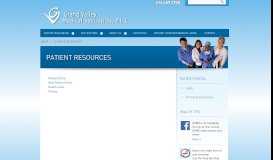 
							         patient resources - Grand Valley Medical Specialists								  
							    