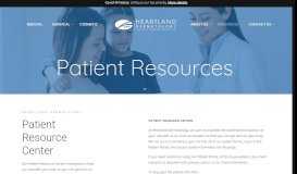 
							         Patient Resources - Heartland Dermatology								  
							    