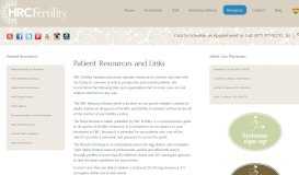
							         Patient Resources - HRC Fertility Pasadena								  
							    