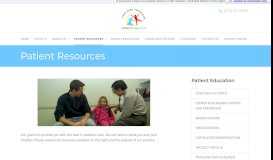 
							         Patient Resources - Hyde Park Pediatrics - Pediatrics for Family Health								  
							    