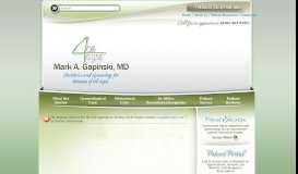 
							         Patient Resources - Mark A. Gapinski, MD - iHealthSpot								  
							    