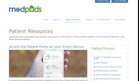 
							         Patient Resources - MedPeds								  
							    