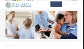 
							         Patient Resources - Miami Beach Community Health Center								  
							    