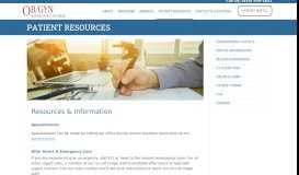 
							         Patient Resources - Ob/Gyn Associates of Erie								  
							    