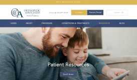 
							         Patient Resources - Orthopedic Associates of Northern California								  
							    