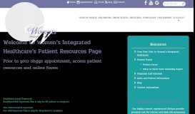 
							         Patient Resources – Patient Portal – Education Classes – Links to ...								  
							    