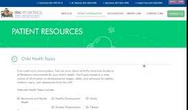 
							         Patient Resources | RBK Pediatrics in Commack & Bayshore, NY								  
							    