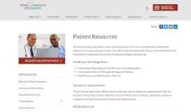 
							         Patient Resources | Texas Urology Specialists								  
							    