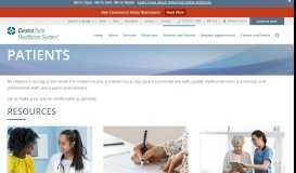 
							         Patient Resources - Top New Jersey Hospital | CentraState ...								  
							    