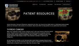 
							         Patient Resources - Wilmington Endocrinology								  
							    
