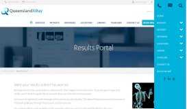 
							         Patient Results Portal | Queensland X-Ray								  
							    