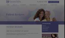 
							         Patient Reviews & Feedback | Genesee Valley OBGYN								  
							    
