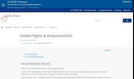 
							         Patient Rights & Responsibilities | Cardio Texas								  
							    