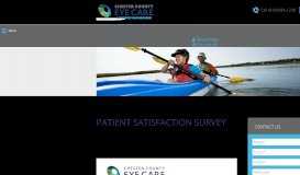 
							         Patient Satisfaction Survey for Chester County Eye Care								  
							    
