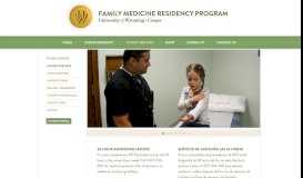 
							         Patient Services | University of Wyoming Family Medicine								  
							    