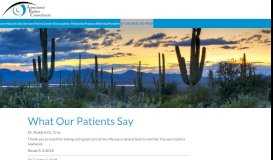 
							         Patient Stories | Associated Retina Consultants | Retina Doctor Phoenix								  
							    
