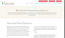 
							         Patient Stories - Vitae Clinic								  
							    
