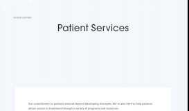 
							         Patient Support Services - Sanofi Genzyme								  
							    