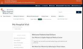 
							         Patient & Visitor Info | Ogden Regional Medical Center								  
							    