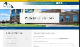 
							         Patient & Visitor Information | Mile Bluff Medical Center								  
							    
