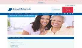 
							         Patient & Visitor Information: St. Joseph Medical Center | A Steward ...								  
							    